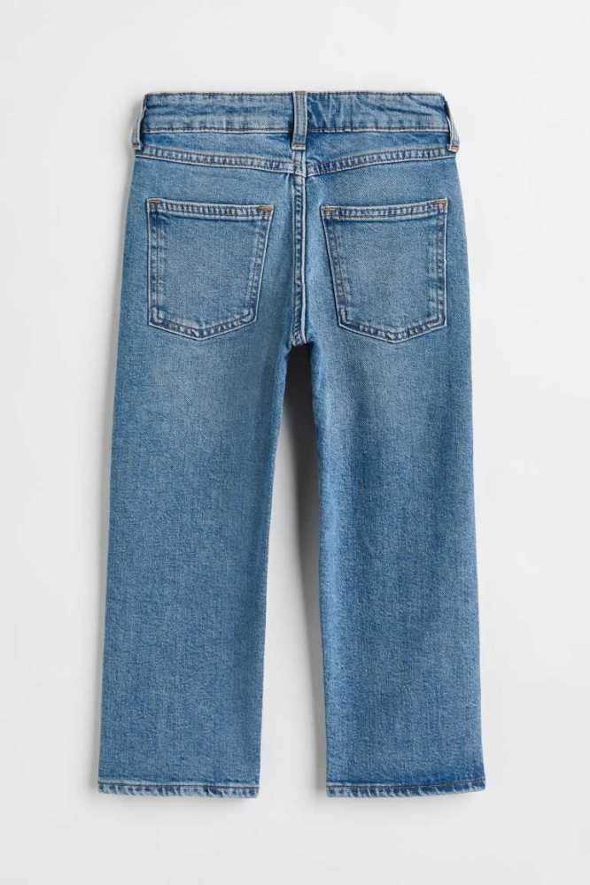 Jeans H&M Comodidad Stretch Loose Fit Niños Azules | 230516RLU