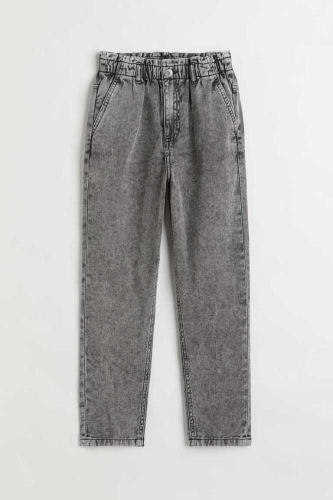 Jeans H&M Comodidad Stretch Relaxed Fit High Niños Azules | 592608AHN