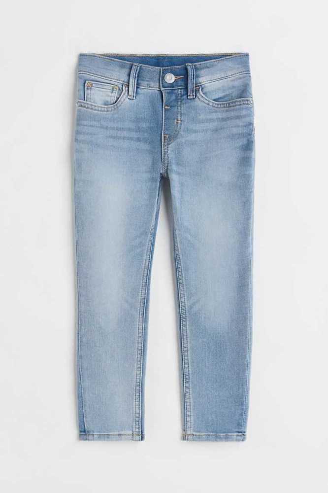 Jeans H&M Comodidad Stretch Slim Fit Niños Azules Oscuro | 017325OPT