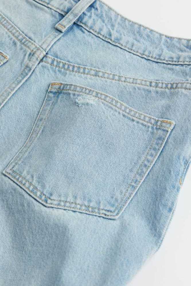 Jeans H&M Directo High Mujer Azules | 186753NIA