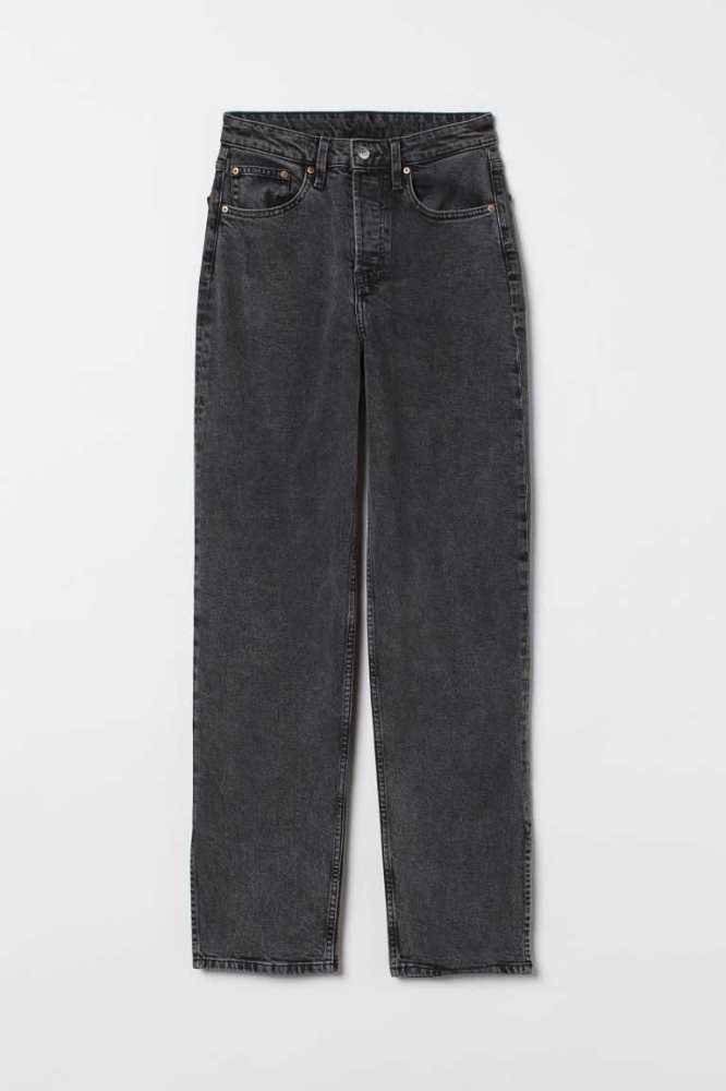 Jeans H&M Directo High Mujer Blancos | 738251VSD