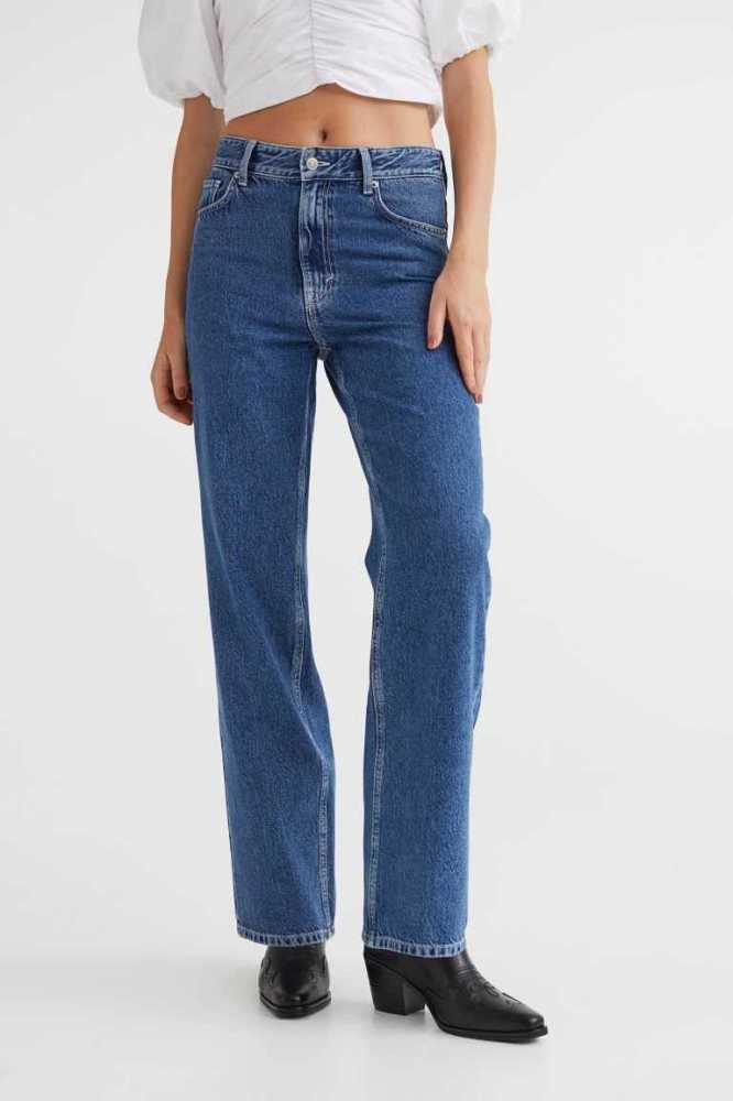 Jeans H&M Directo Regular Mujer Azules Claro | 269871EDB