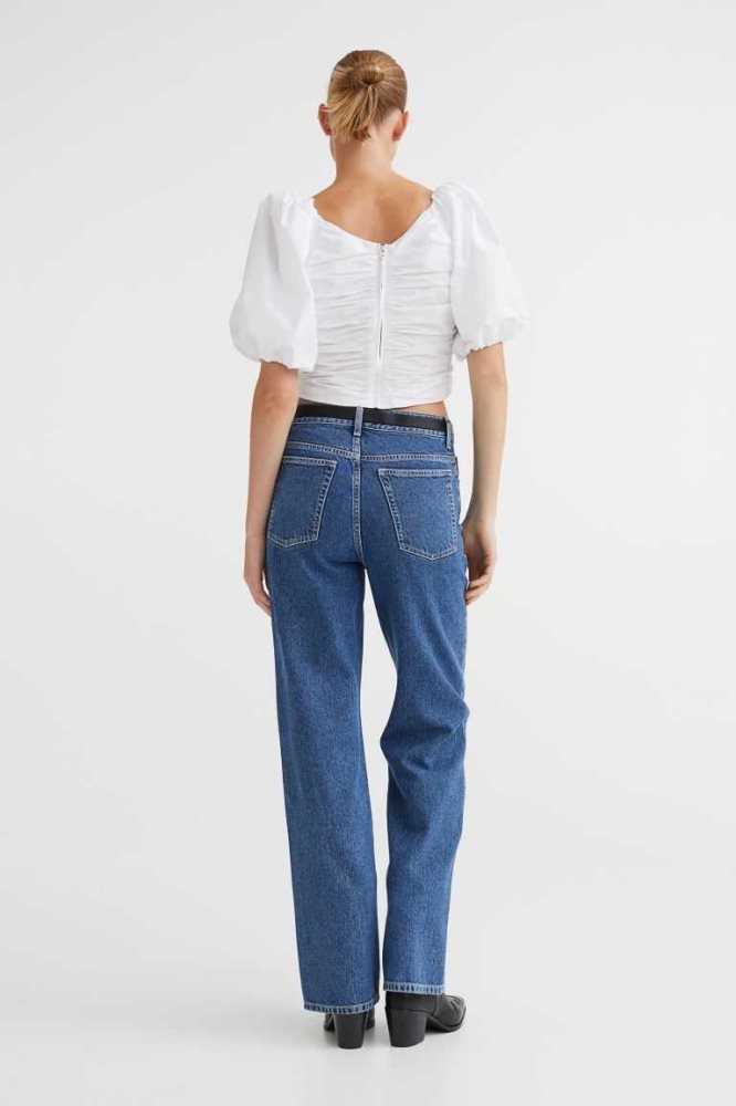 Jeans H&M Directo Regular Mujer Azules Claro | 269871EDB