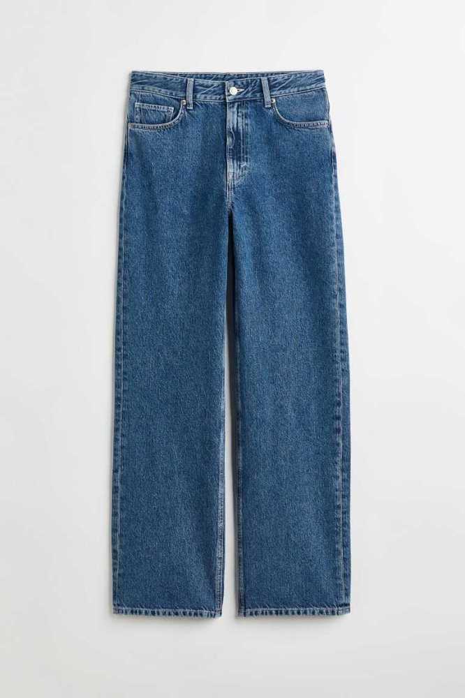 Jeans H&M Directo Regular Mujer Azules Claro | 269871EDB