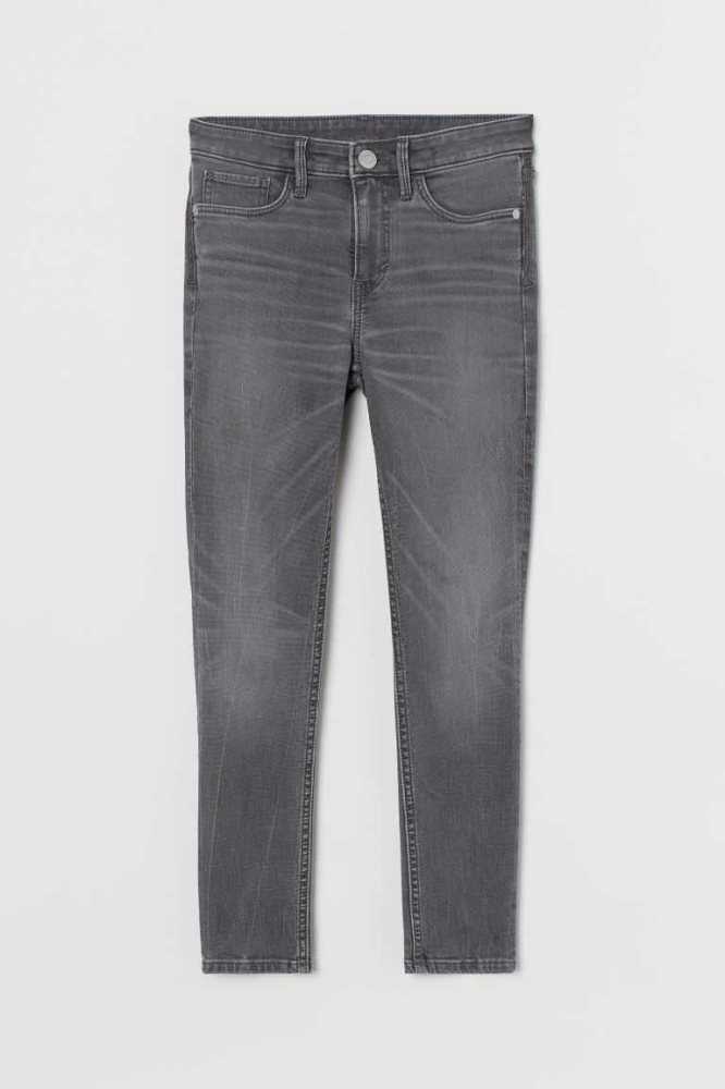 Jeans H&M Flaco Fit Niños Azules Oscuro | 256740GZP