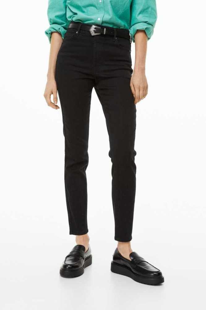 Jeans H&M Flaco High Ankle Mujer Azules Claro | 290187SZV