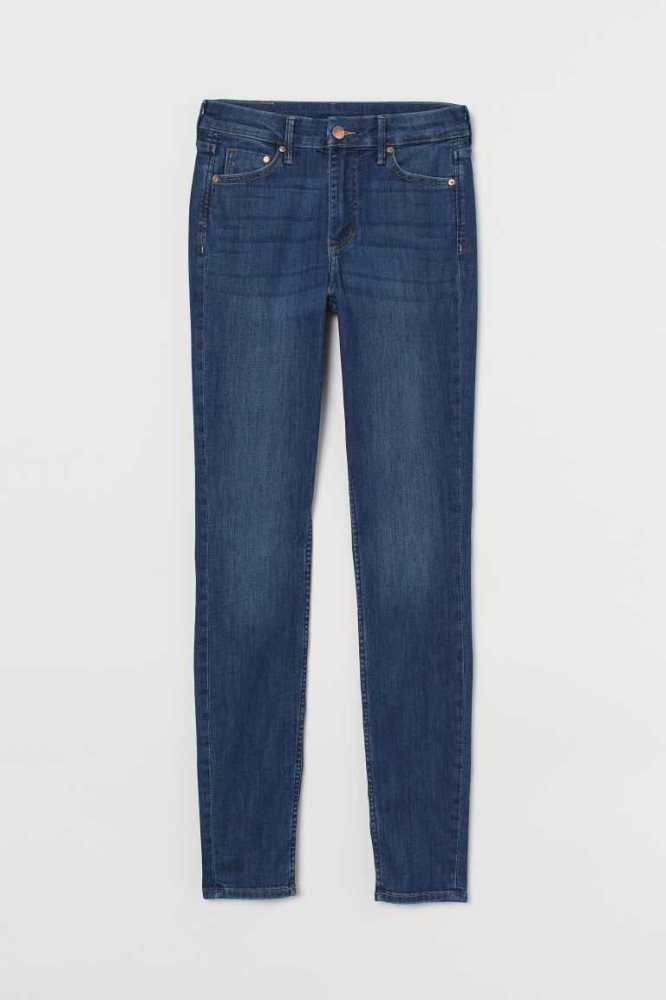 Jeans H&M Flaco Regular Mujer Azules Claro | 973821TUX