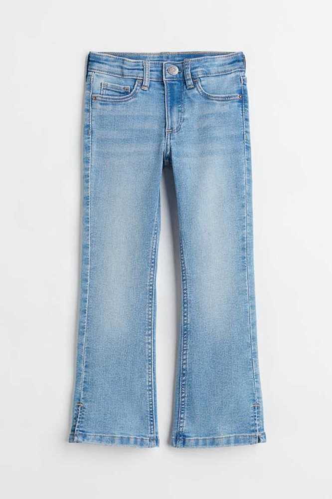 Jeans H&M Flare Fit Niños Azules Oscuro | 587126DPT