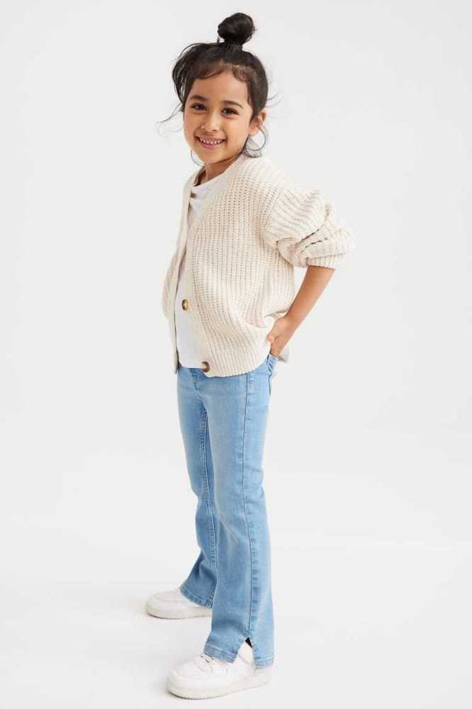 Jeans H&M Flare Fit Niños Azules Oscuro | 587126DPT