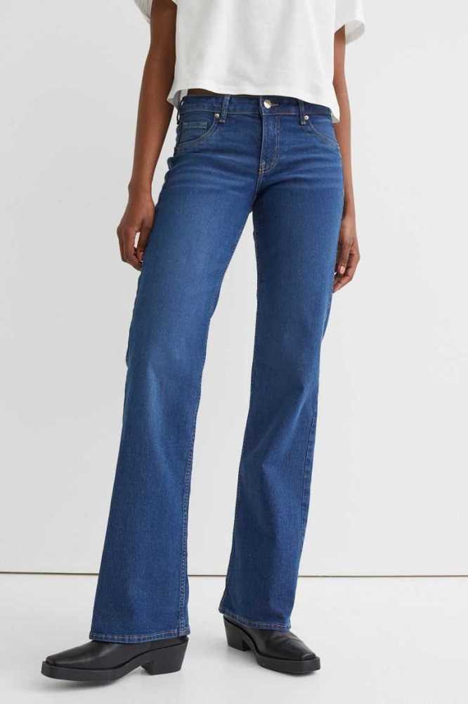 Jeans H&M Flare Low Mujer Azules | 892104WDF