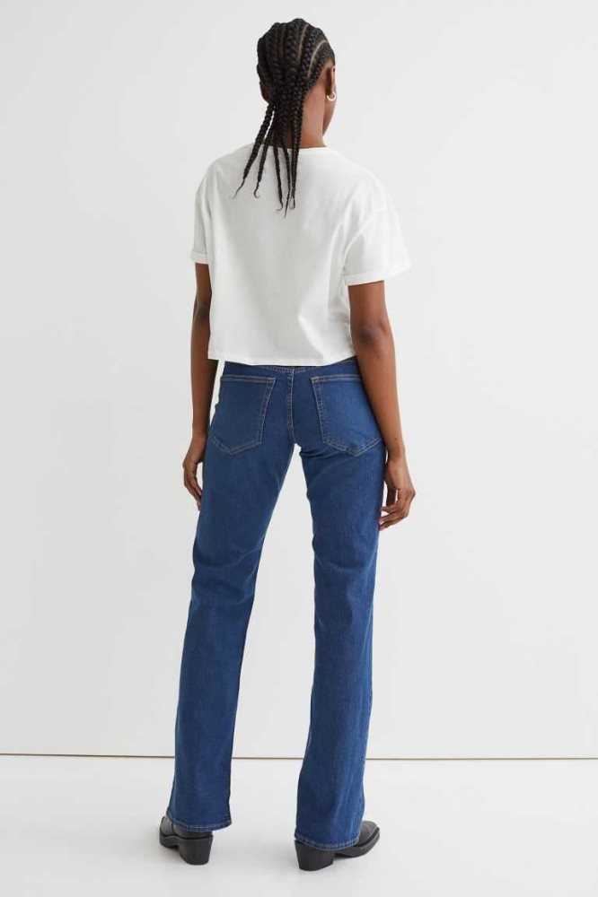 Jeans H&M Flare Low Mujer Azules Claro | 078256ICW