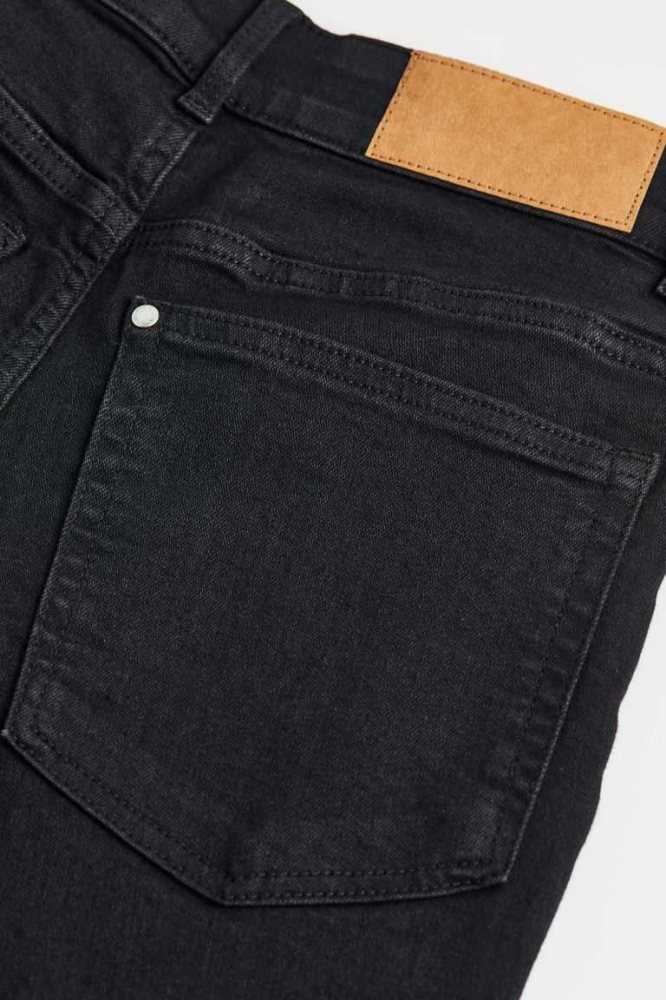 Jeans H&M Flared High Mujer Negros | 583241ZSH