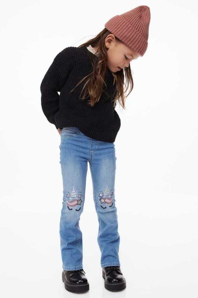 Jeans H&M Flared Pull-on Niños Azules | 581609ECL