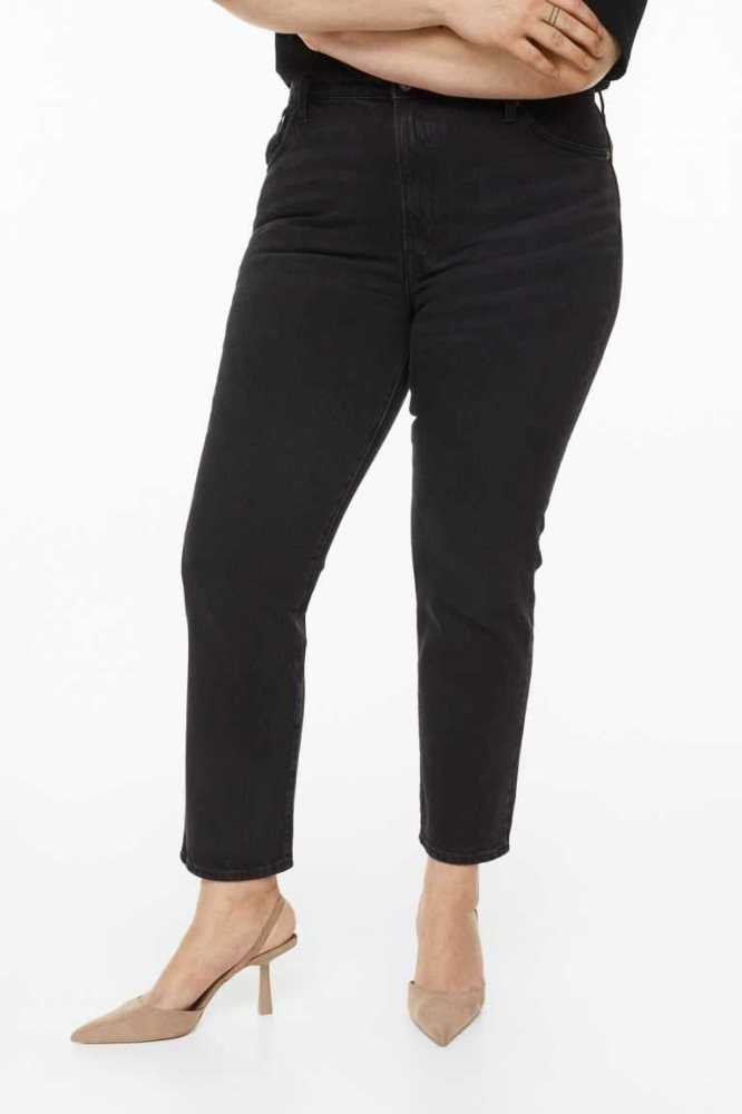 Jeans H&M Mom Ultra High Ankle Mujer Azules | 739012KRY