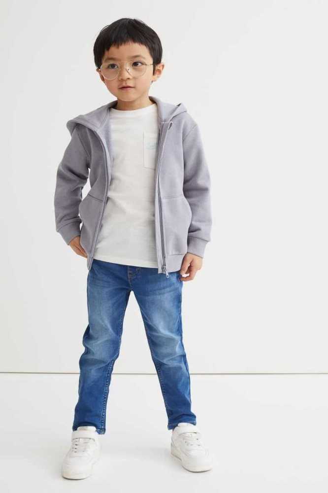 Jeans H&M Relaxed Fit Super Soft Niños Azules Oscuro | 839746ZQW