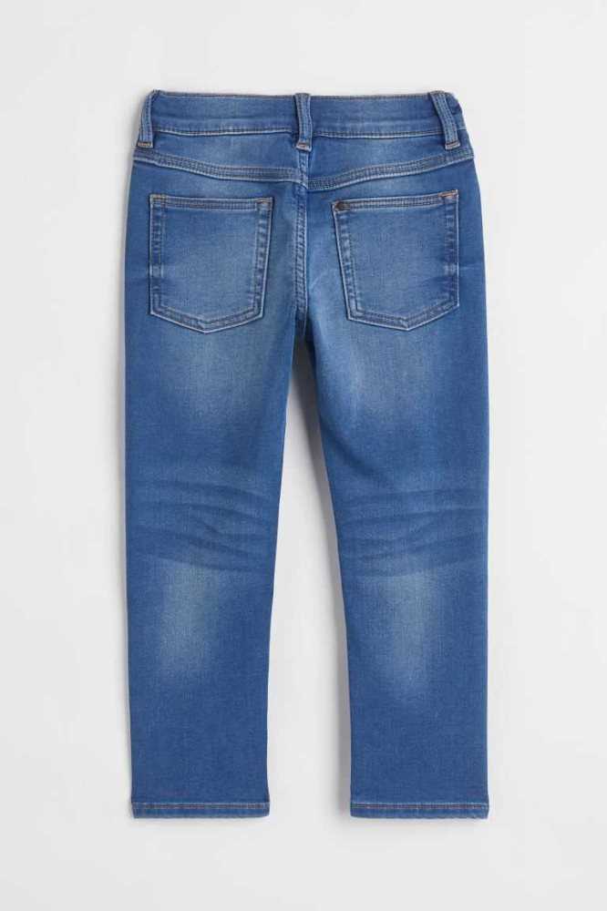 Jeans H&M Relaxed Fit Super Soft Niños Azules Oscuro | 839746ZQW