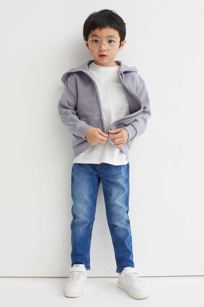 Jeans H&M Relaxed Fit Super Soft Niños Azules Oscuro | 894632VBH