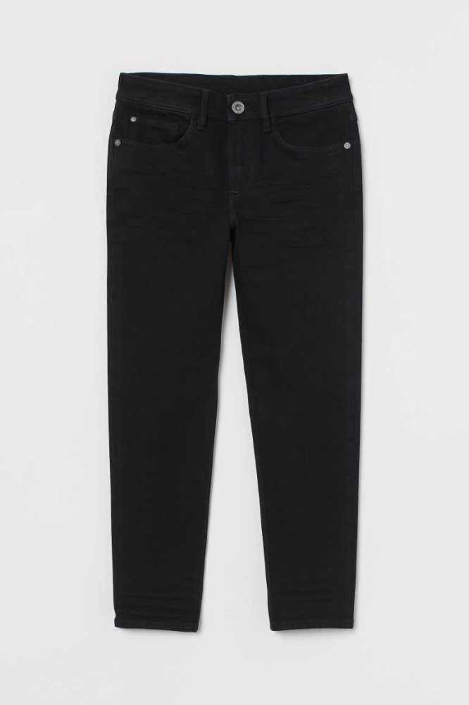 Jeans H&M Relaxed Tapered Fit Niños Azules Oscuro | 097368HZF