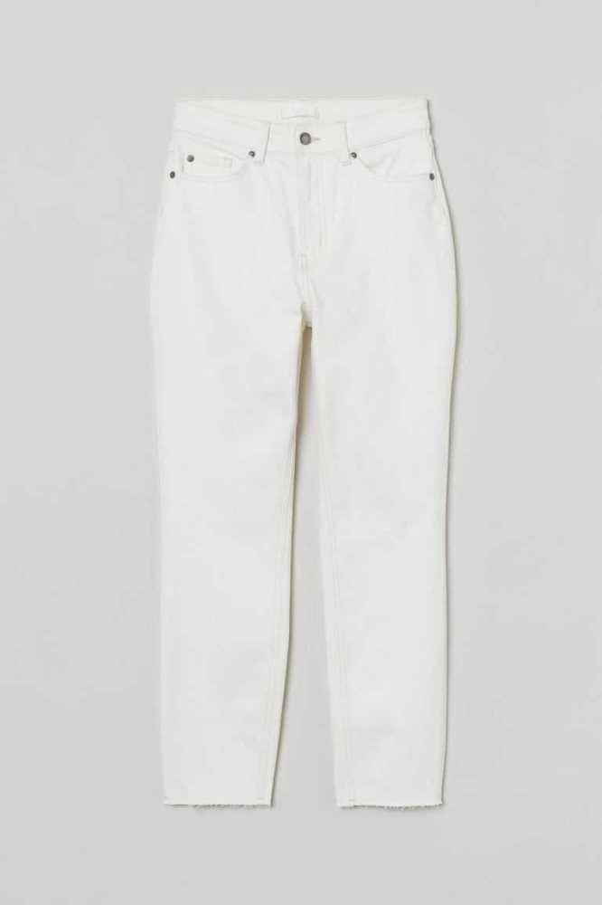 Jeans H&M Slim High Ankle Mujer Azules Claro | 470685NAG