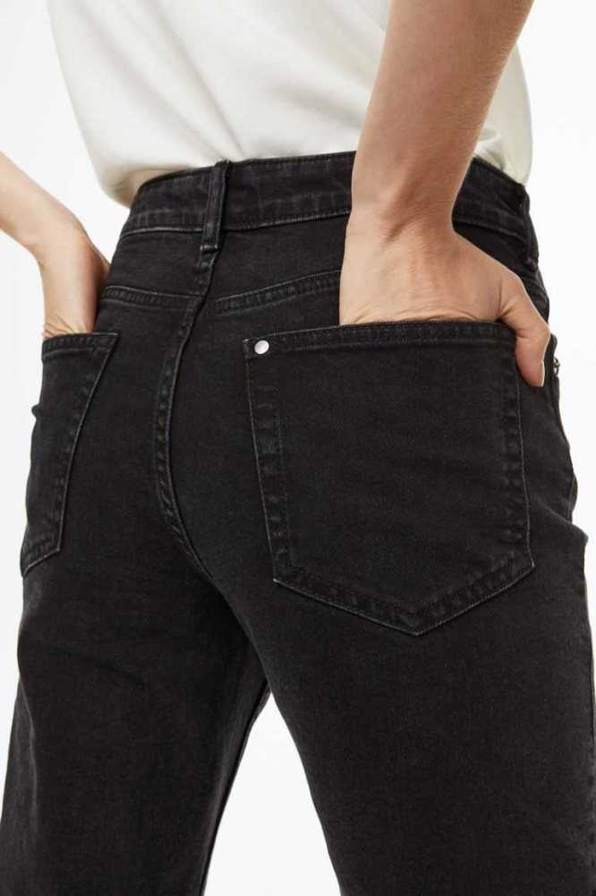 Jeans H&M Slim Regular Ankle Mujer Azules Oscuro | 209458KZN