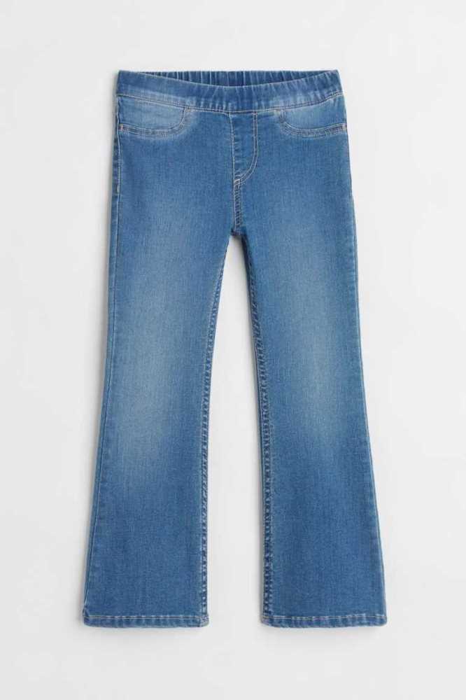 Jeans H&M Superstretch Flare Fit Niños Azules | 729384TFZ