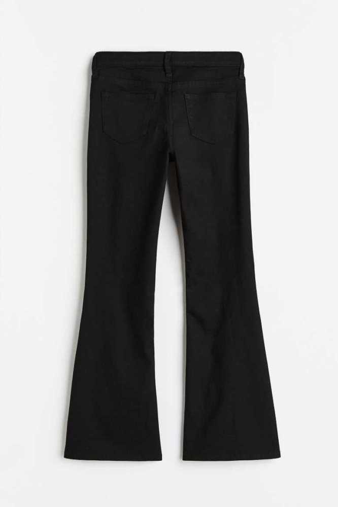 Jeans H&M Superstretch Flare Fit Niños Negros | 725648GWP