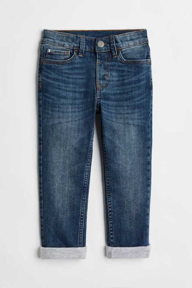 Jeans H&M Superstretch Slim Fit Niños Azules Oscuro | 645109AOE