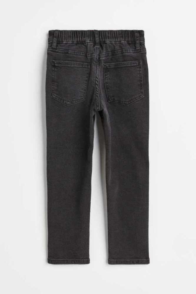 Jeans H&M Superstretch Slim Fit Niños Grises Oscuro | 851037CHD