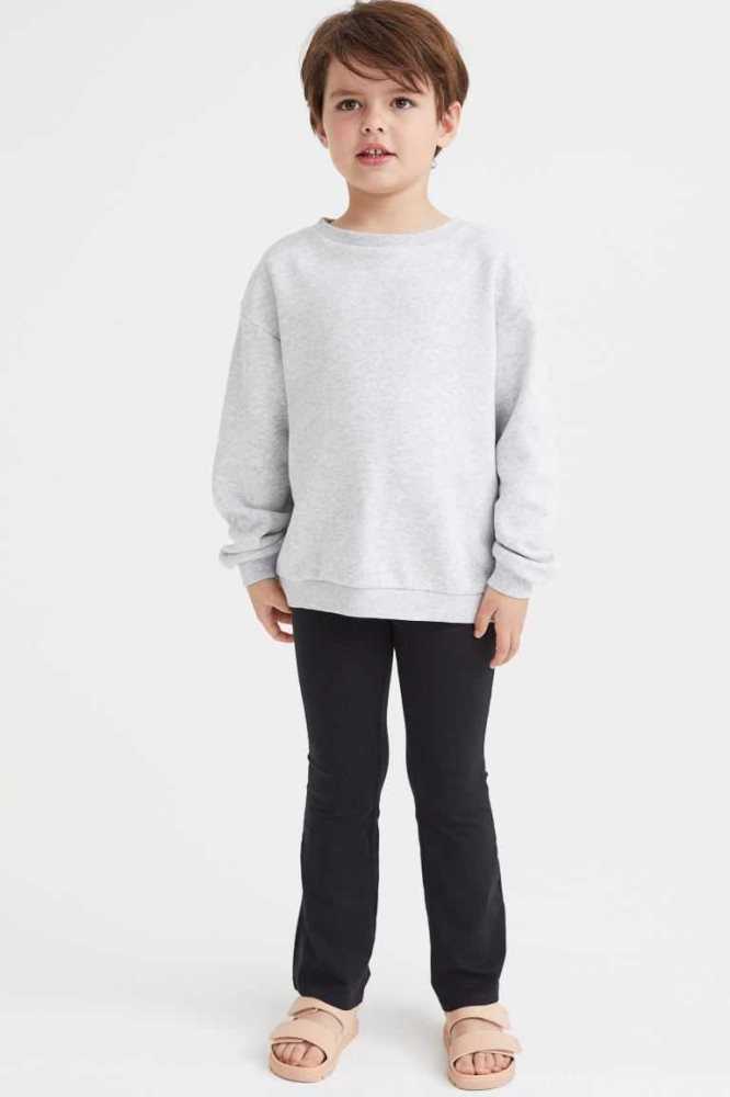 Jersey H&M 2-pack Algodon Leggings Niños Negros | 791502JOV