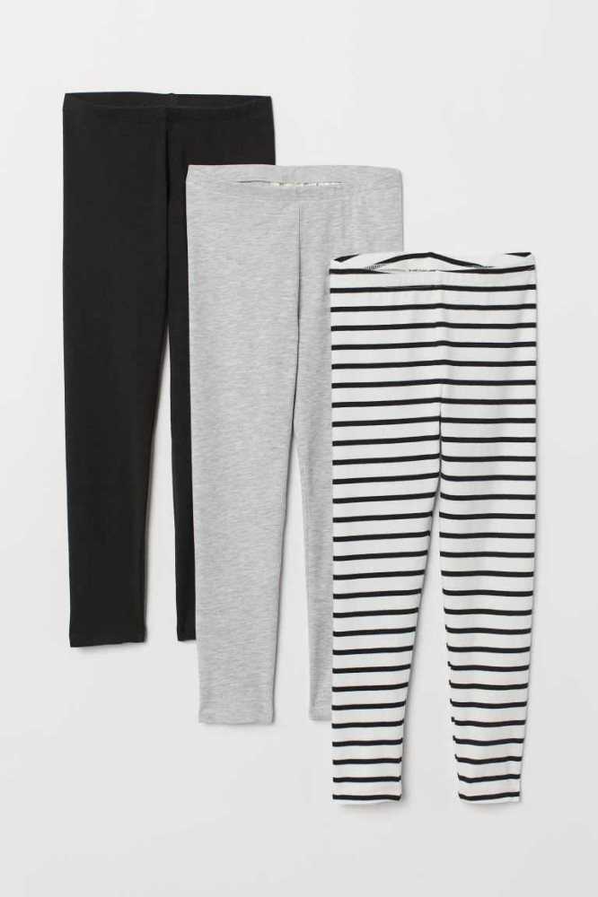 Jersey H&M 3-pack Leggings Niños Marrom Morados | 867524KTS