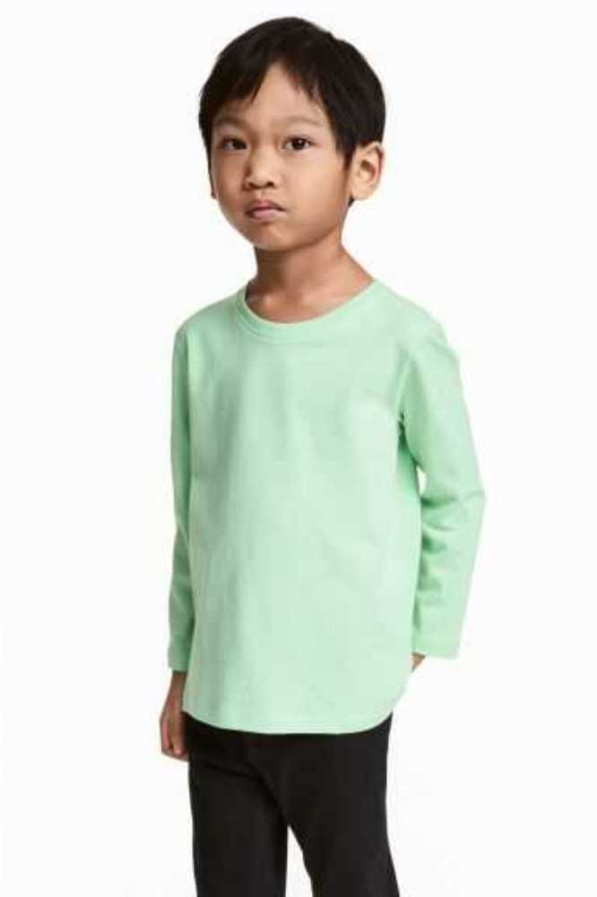 Jersey H&M 3-pack Shirts Niños Verdes | 210468JVA