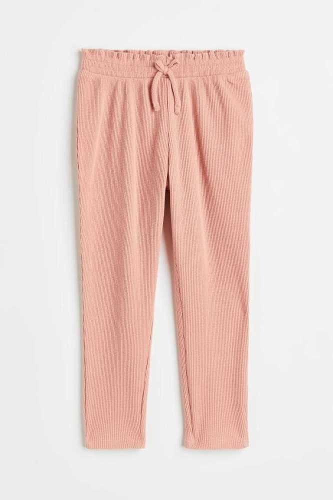 Jersey H&M Algodon Joggers Niños Rosas | 867301MHI