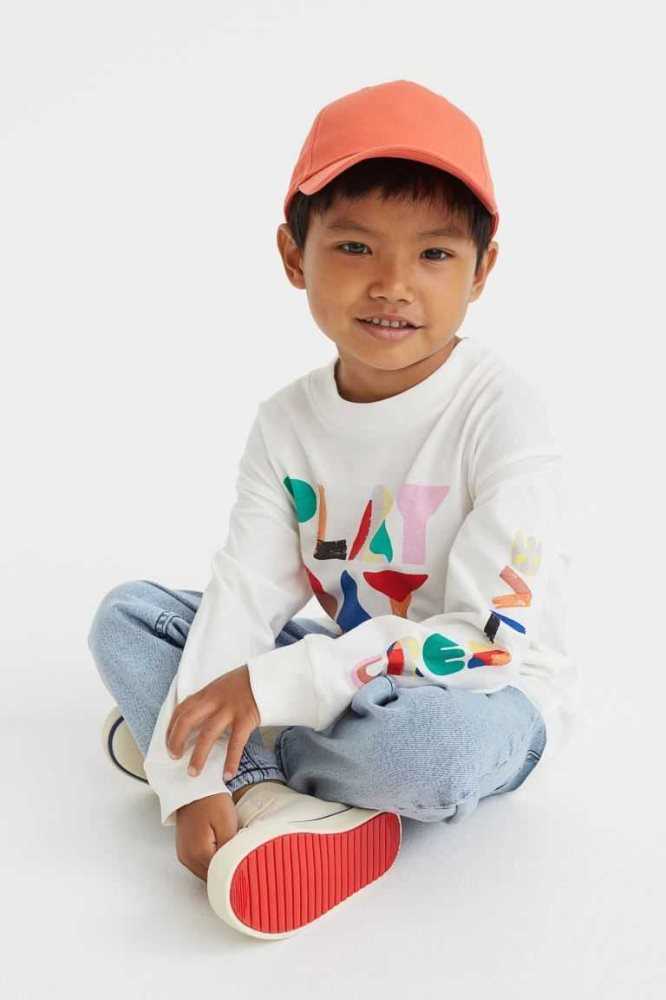 Jersey H&M Algodon Shirt Niños Azules | 513769EYS