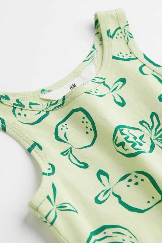 Jersey H&M Algodon Tank Top Niños Naranjas | 804269YKJ