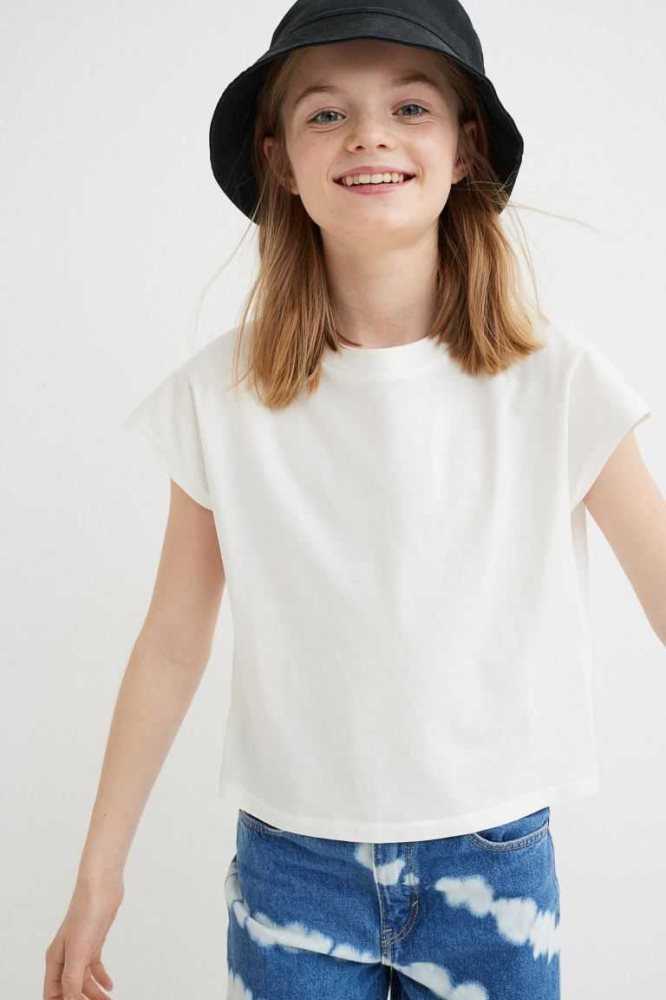 Jersey H&M Algodon Top Niños Rosas Claro | 721635NLA