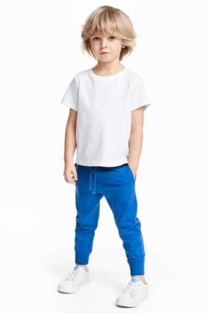 Jersey H&M Joggers Niños Grises Claro | 097264TZJ