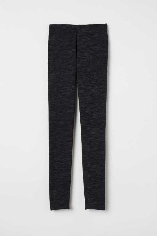 Jersey H&M Leggings Niños Negros | 061328WYT