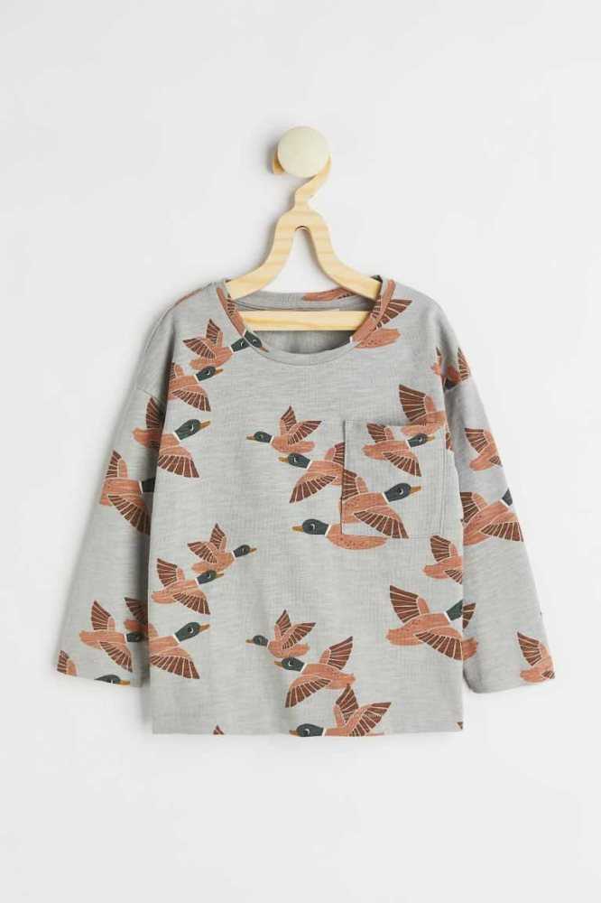 Jersey H&M Oversized Algodon Shirt Niños Rojos Oscuro | 174256XDP