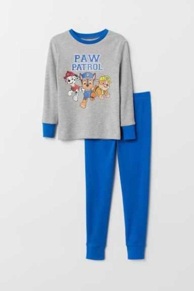 Jersey H&M Pajamas Niños Azules | 163847HLA