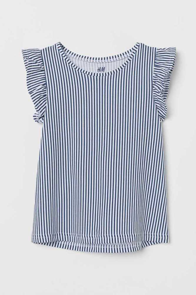 Jersey H&M Top Niños Blancos | 853724KUI