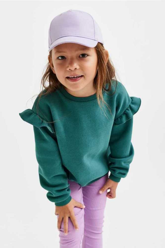 Leggins H&M 2-pack Acanalado Niños Verdes Claro Morados Claro | 035628FYO