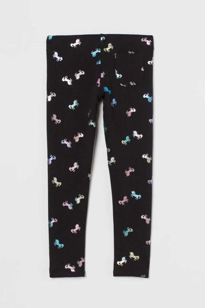 Leggins H&M Brushed-inside Niños Rosas | 723861PIE