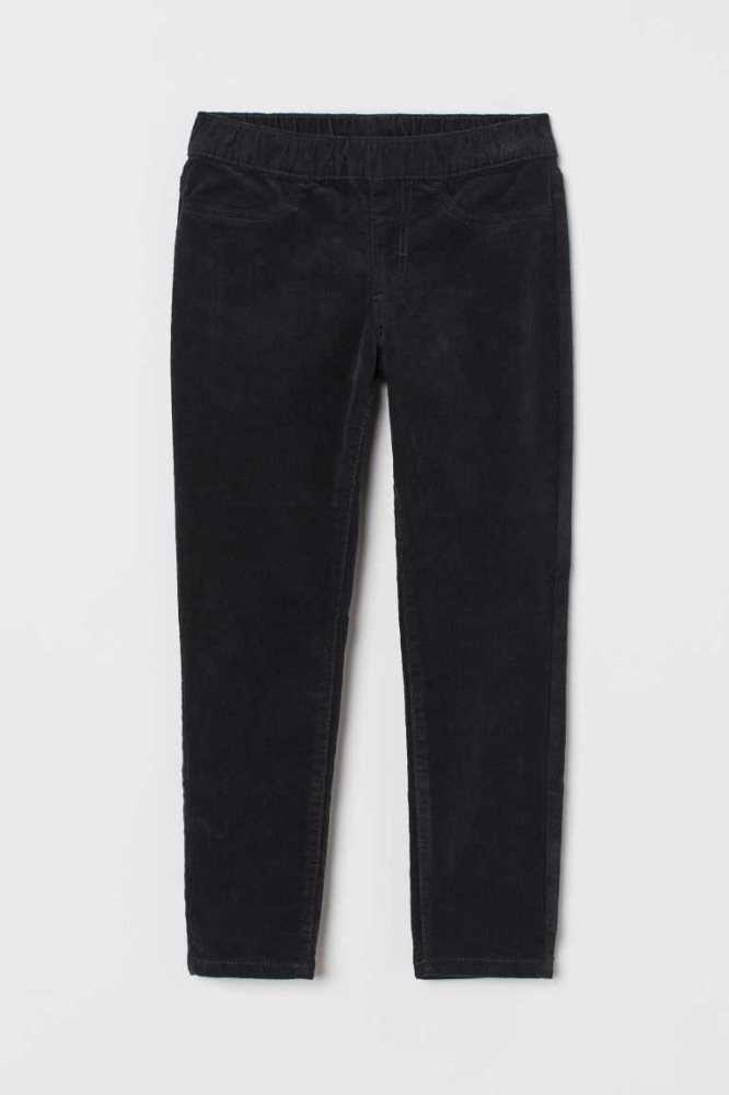 Leggins H&M Corduroy Niños Rojos Oscuro | 932674PBV