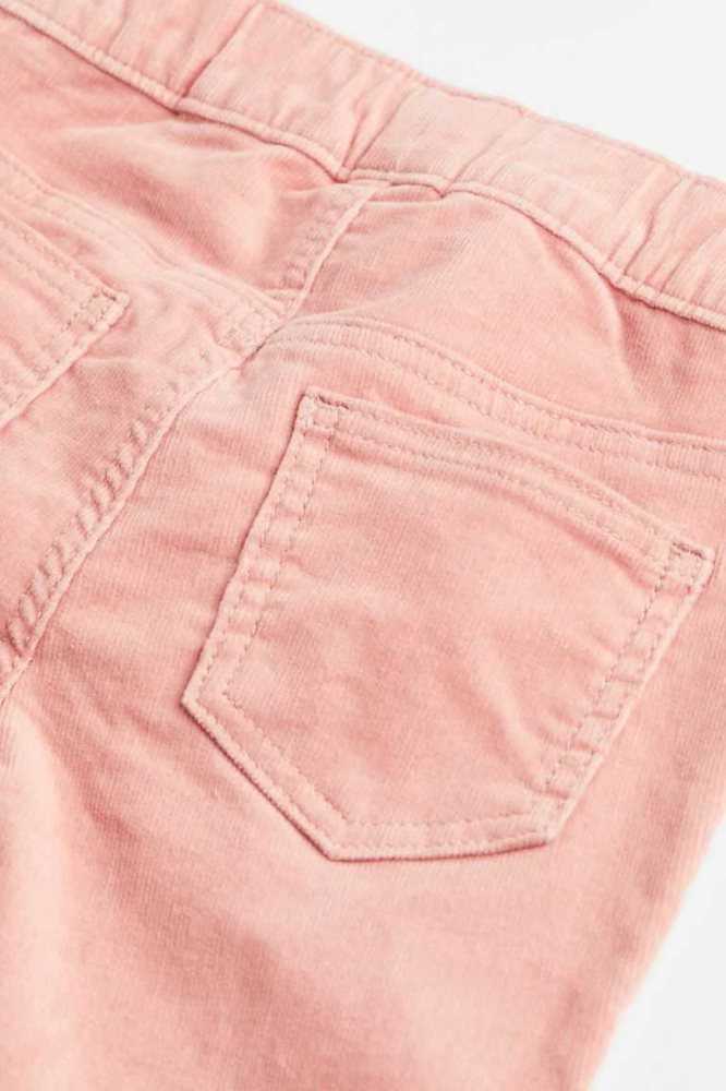 Leggins H&M Corduroy Niños Rosas Claro | 891603RKZ