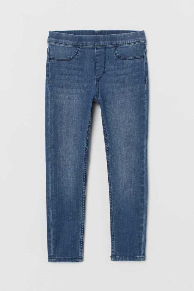 Leggins H&M Denim Niños Azules | 398627FJS