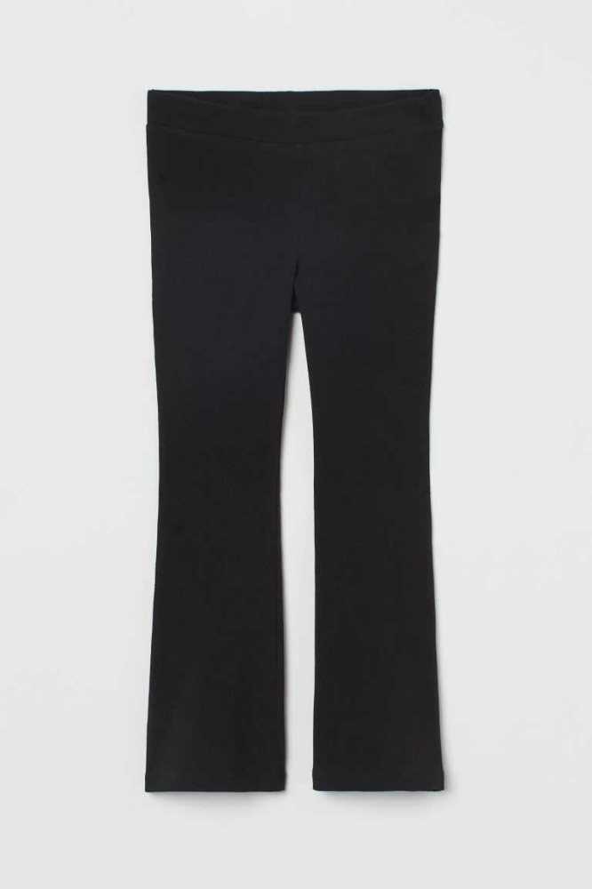 Leggins H&M Flared Niños Negros | 063982AUS