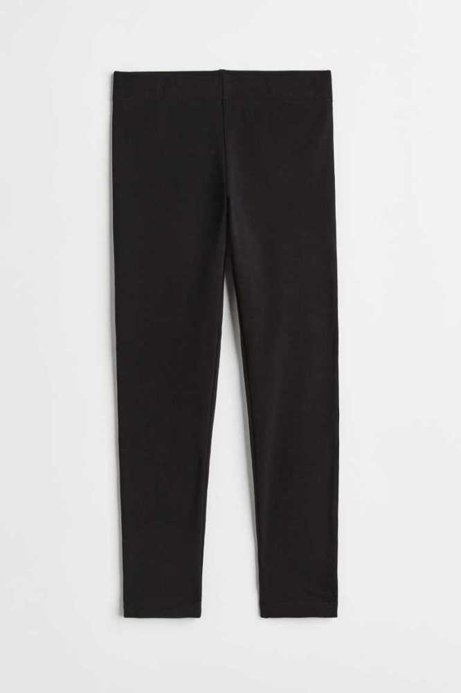 Leggins H&M LeggingsBrushed Inside Niños Negros | 598243JKG