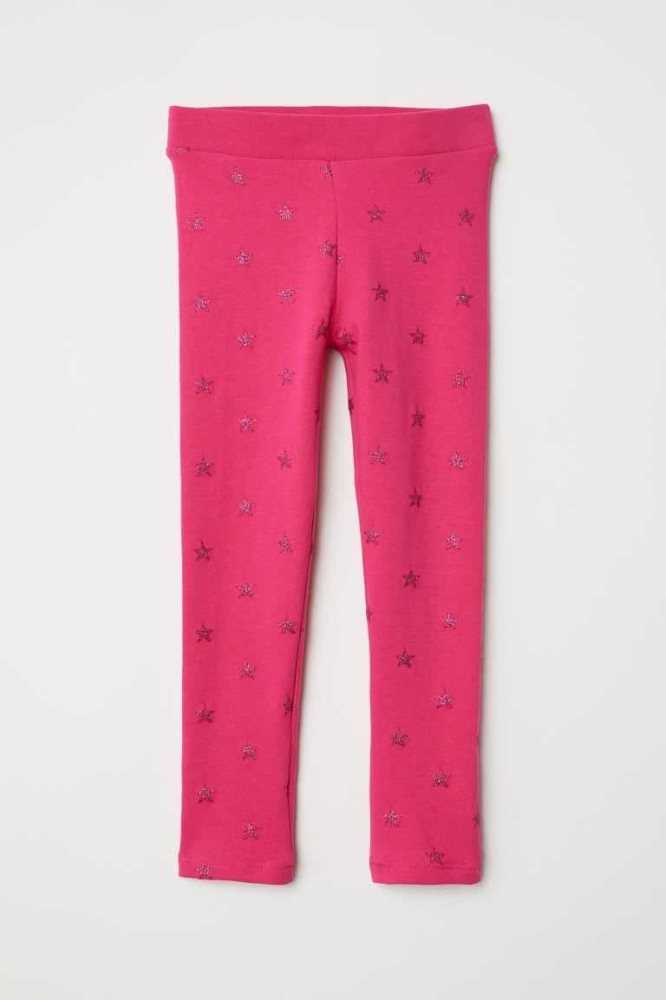 Leggins H&M LeggingsBrushed Inside Niños Kaki Claro Verdes | 713604WYA