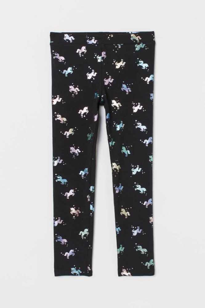 Leggins H&M Leggings Niños Negros | 876341NPH