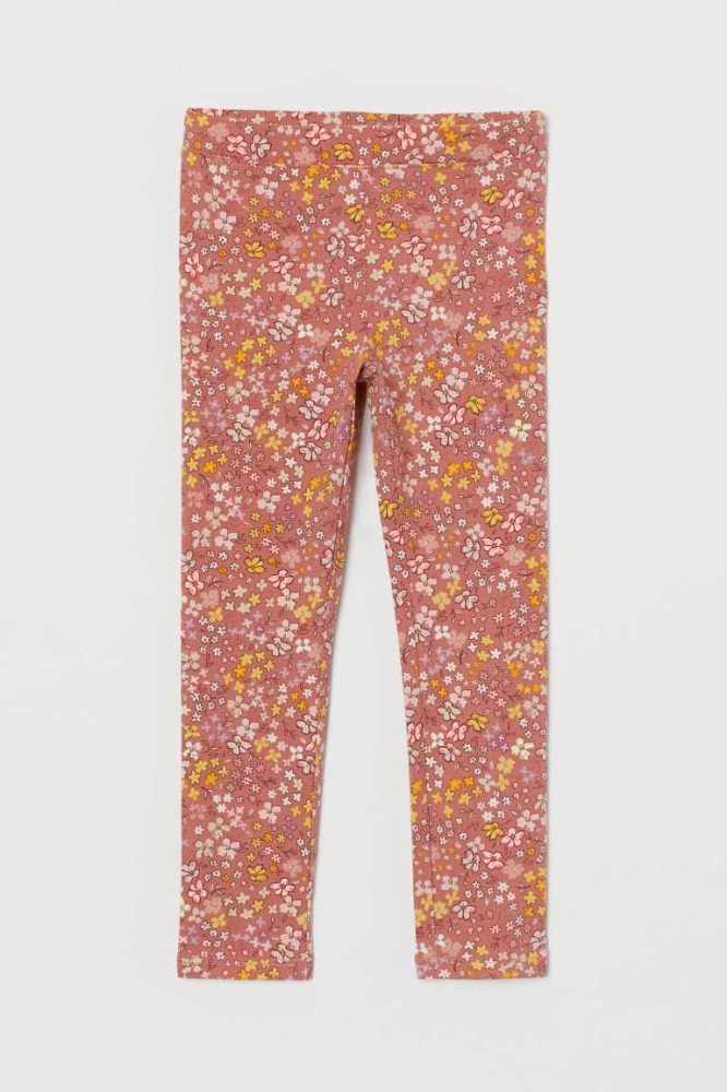 Leggins H&M Leggings Niños Rosas Claro | 709123JIR